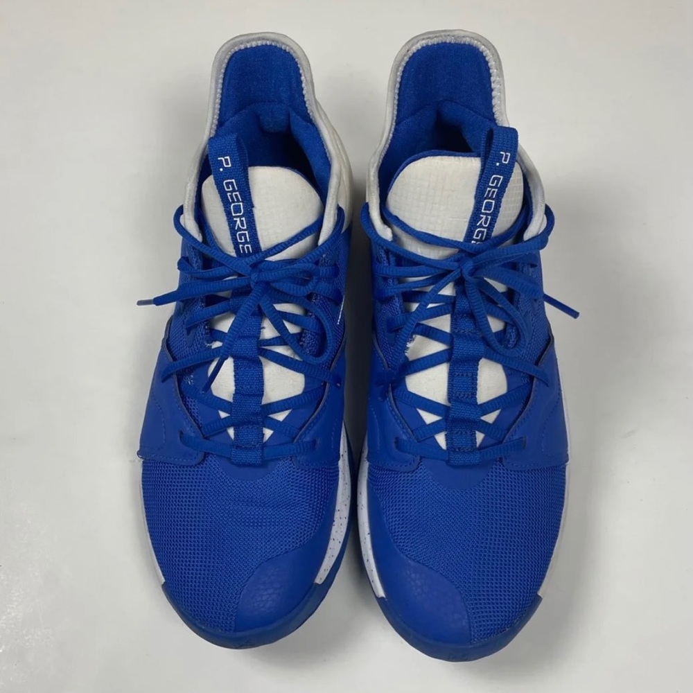 Paul George. Nike. Blue & White. Size 11.